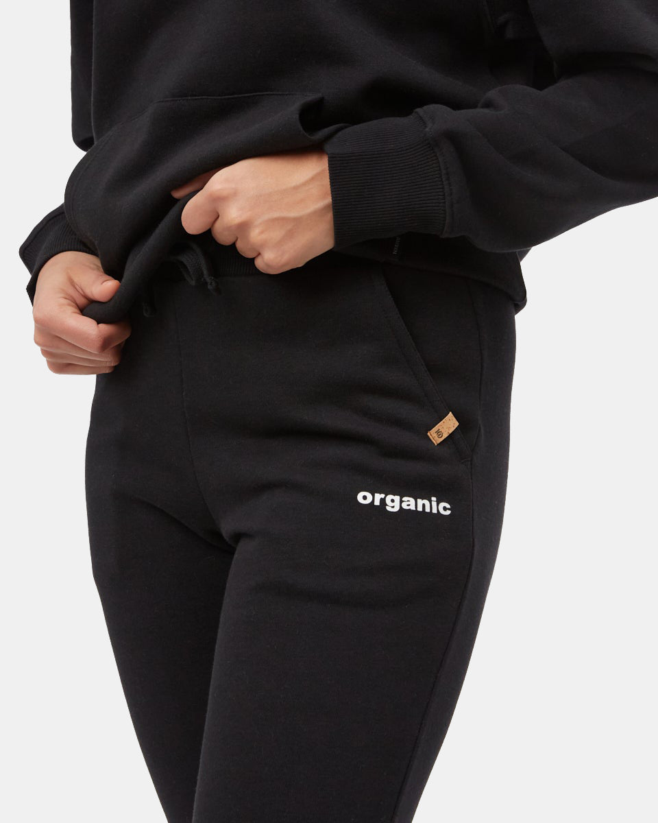 Black-Womens-Organic-Cotton-Graphic-Sweatpants