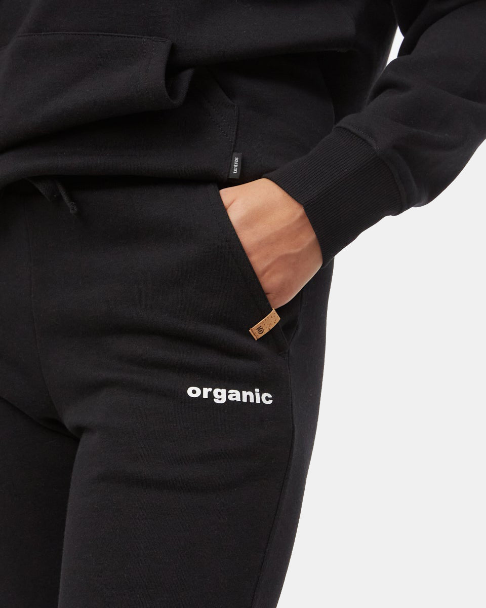 Black-Womens-Organic-Cotton-Graphic-Sweatpants