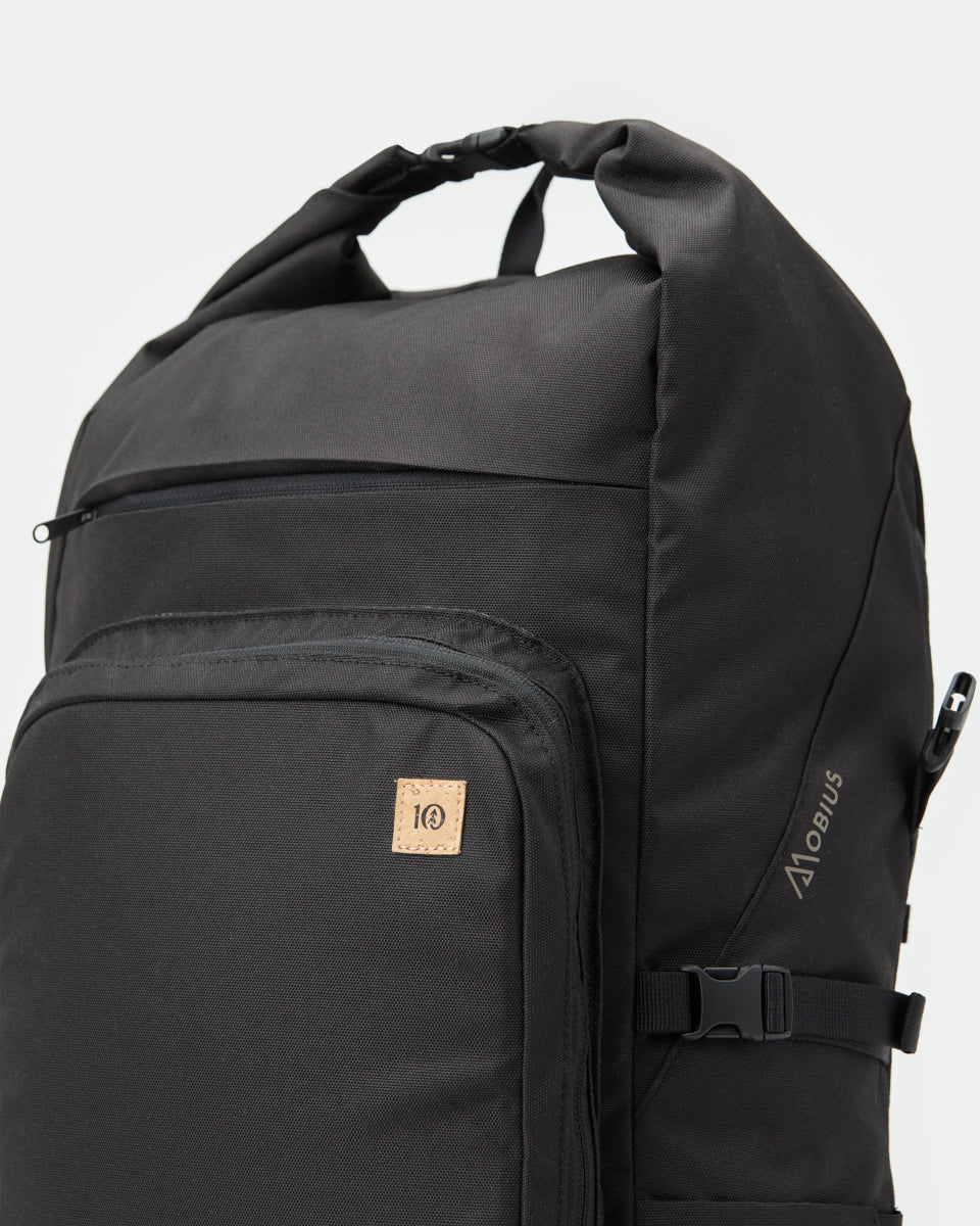 Black 35L Travel Backpack