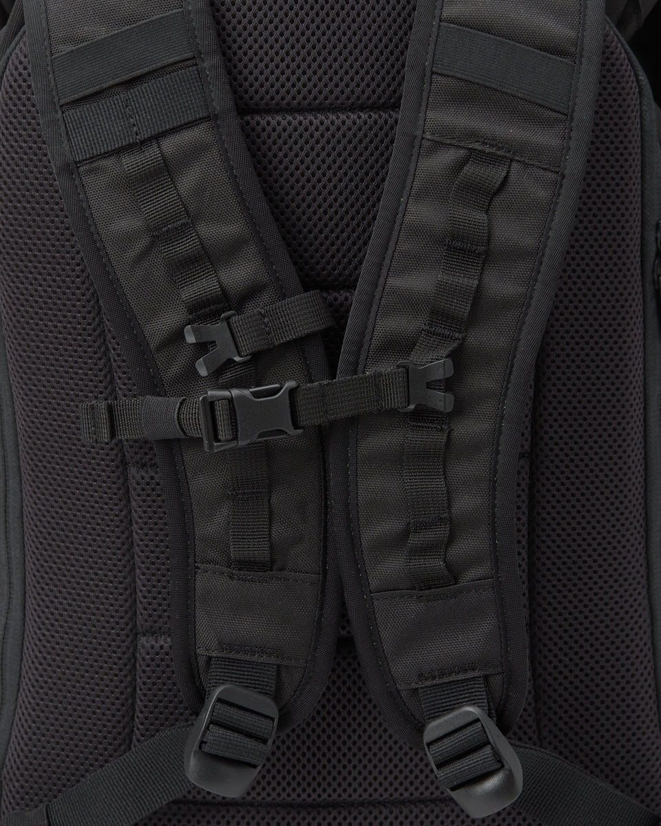 Black 35L Travel Backpack