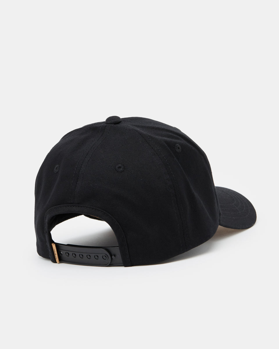 Black Adjustable Cork Baseball Cap