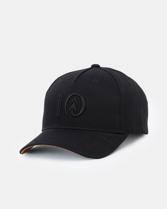 Black Adjustable Cork Baseball Cap