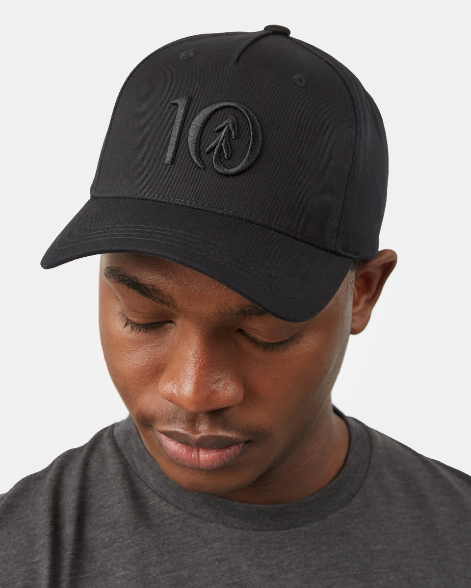 Black Adjustable Cork Baseball Cap