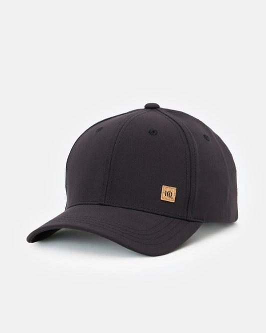 Black Adjustable Cork Baseball Cap
