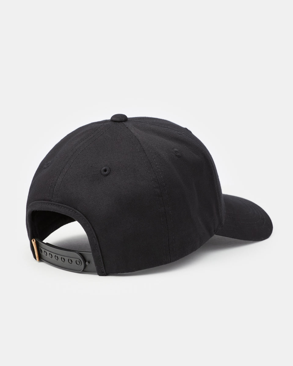 Black Adjustable Repreve Baseball Cap