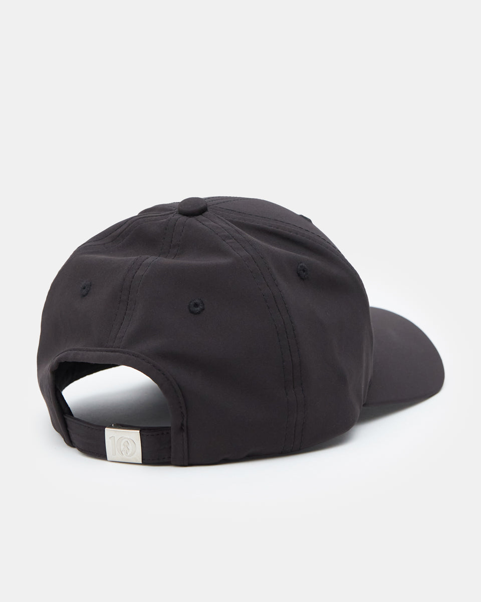 Black Adjustable Repreve Baseball Cap