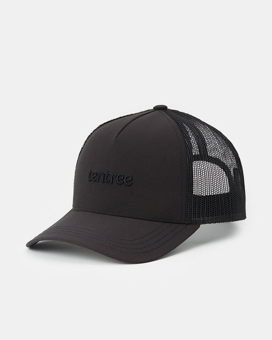 Black Adjustable Repreve Mesh Baseball Cap