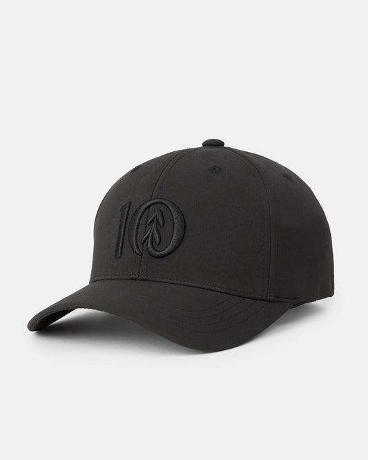 Black Fitted Baseball Cap