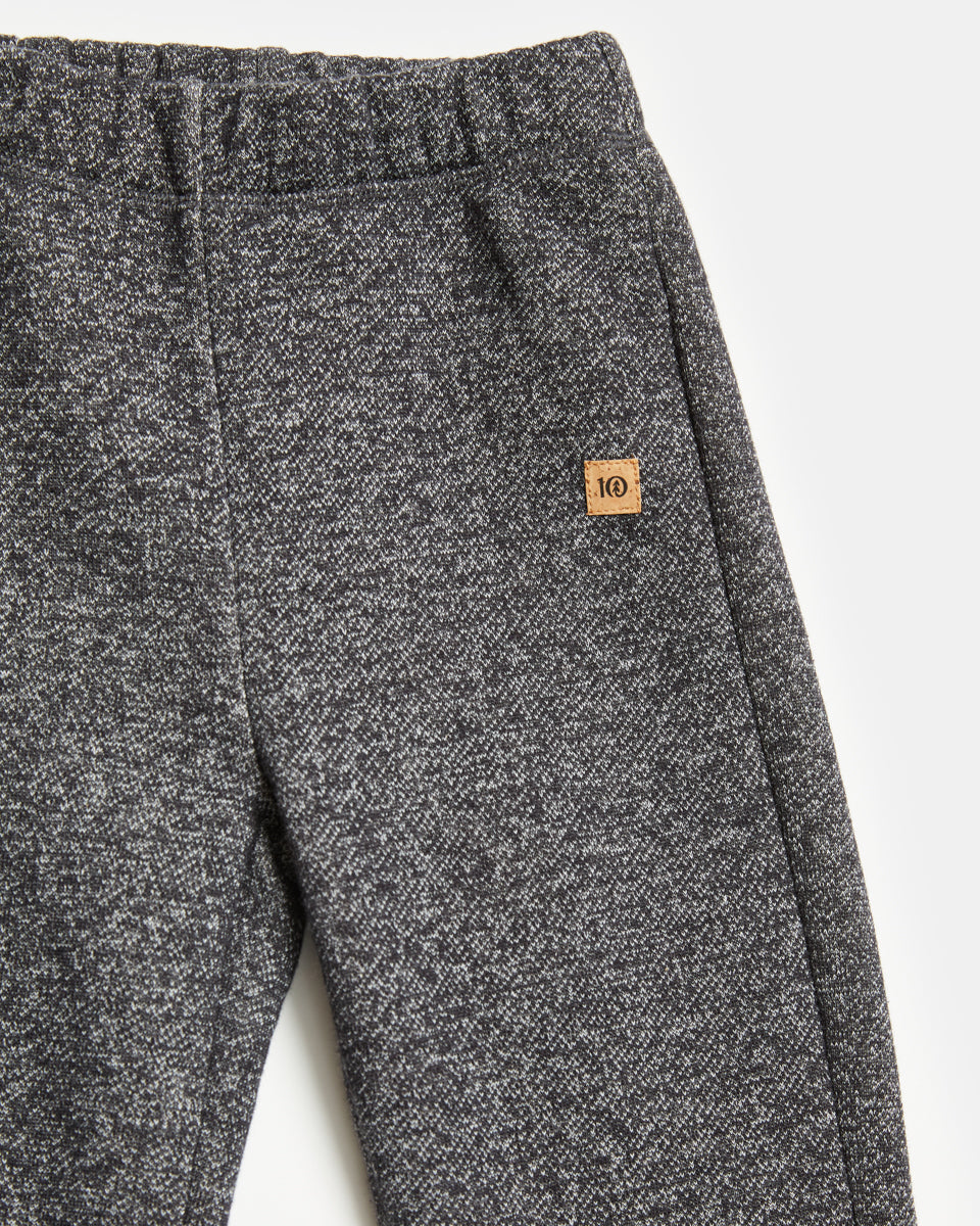 Black Kids Organic Cotton Sweatpants