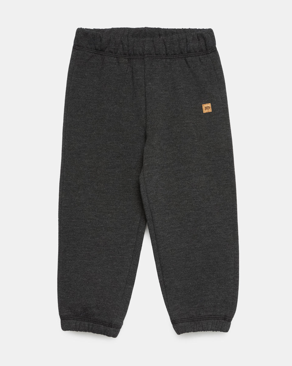 Black Kids Organic Cotton Sweatpants