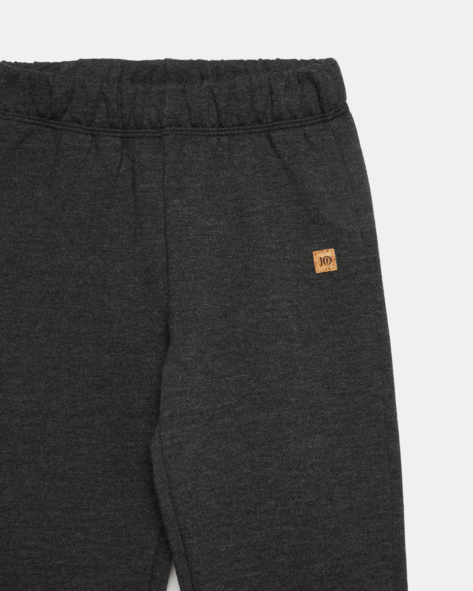 Black Kids Organic Cotton Sweatpants