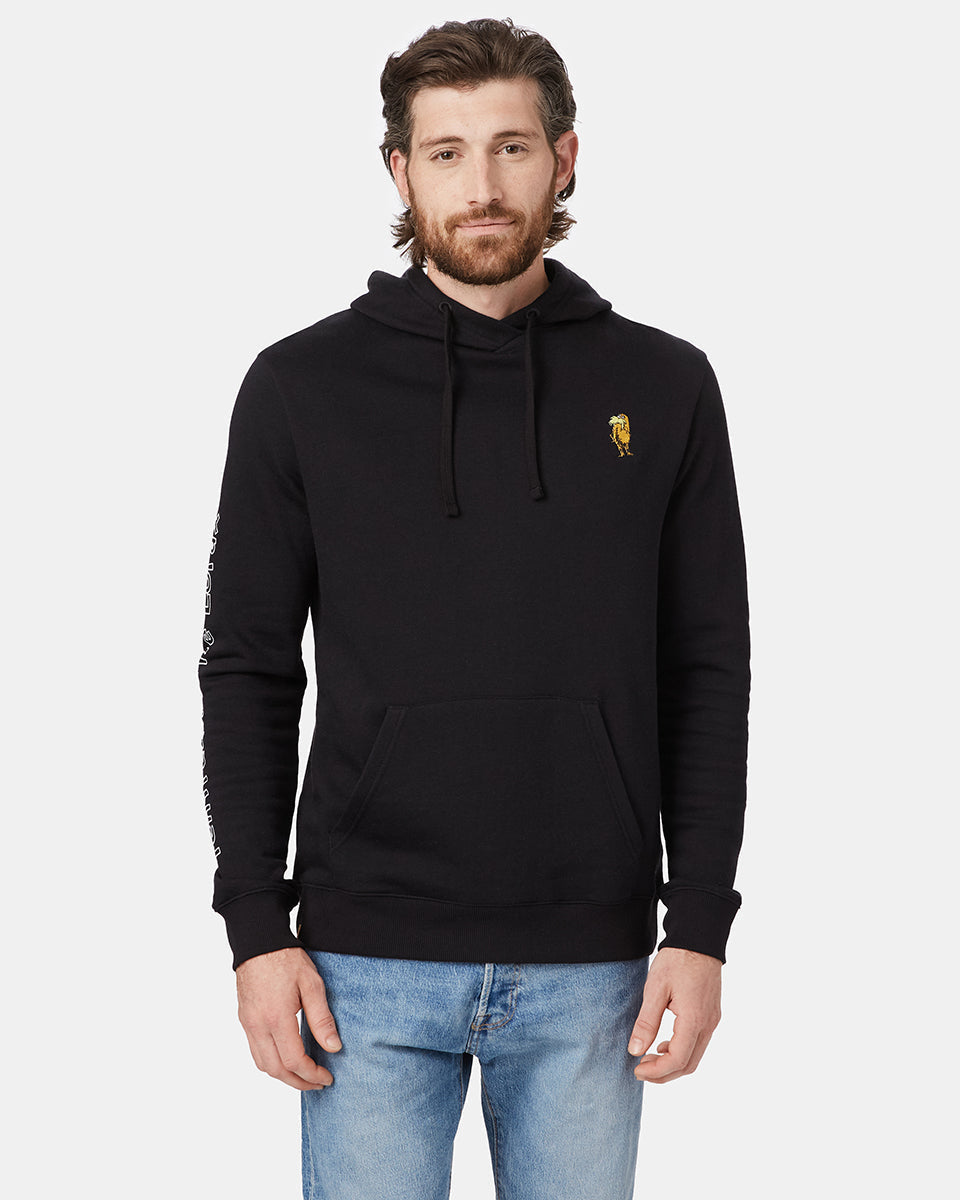 Black Lorax Graphic Hooded Pullover