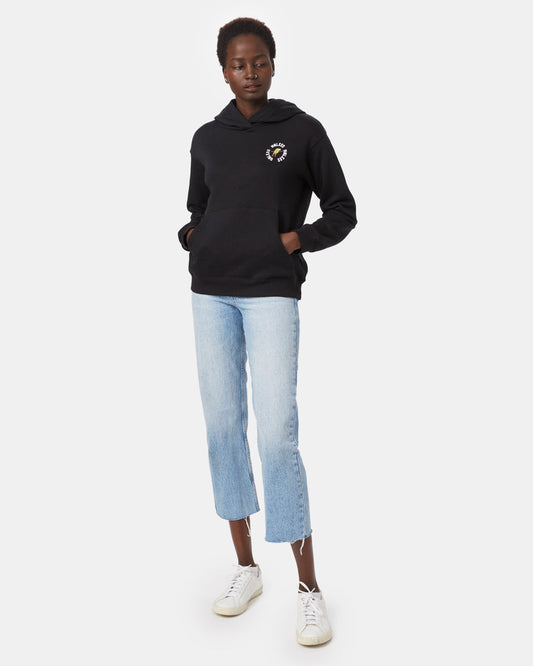 Black Lorax Graphic Pullover Hoodie