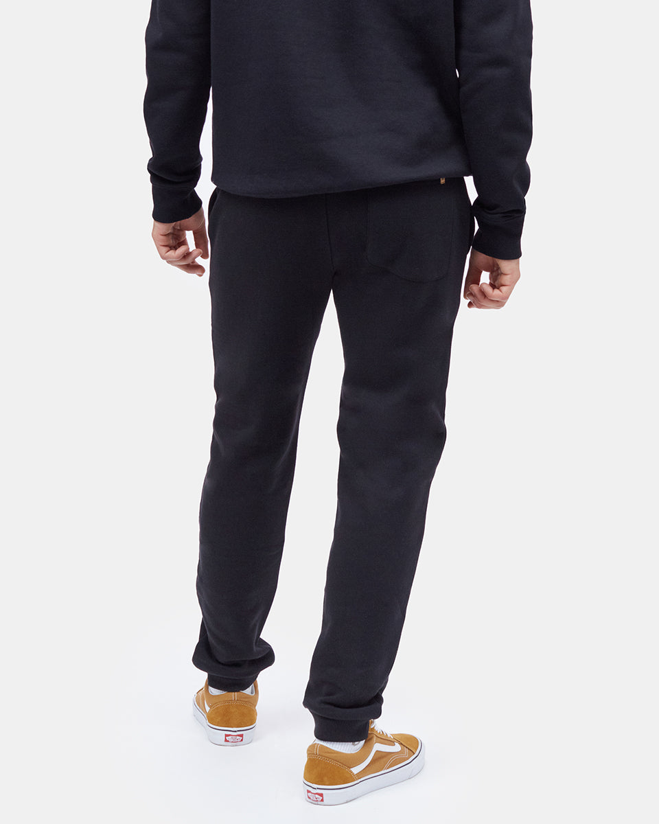 Black Men's Eco-Friendly Sweatpants