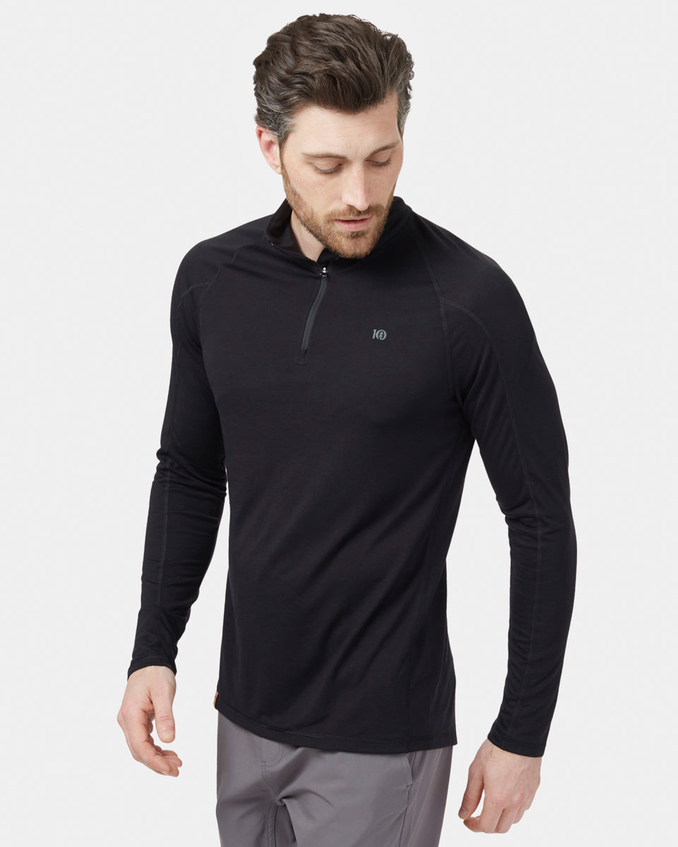 Black Men's Lightweight Repreve Shirt