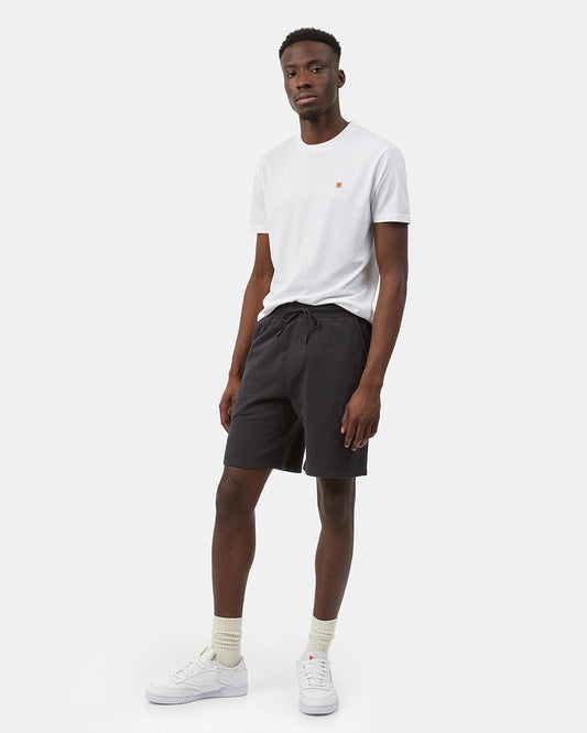 Black Men's Organic Cotton French Terry Sweatshorts