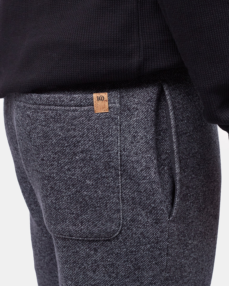 Black Men's Organic Cotton Joggers