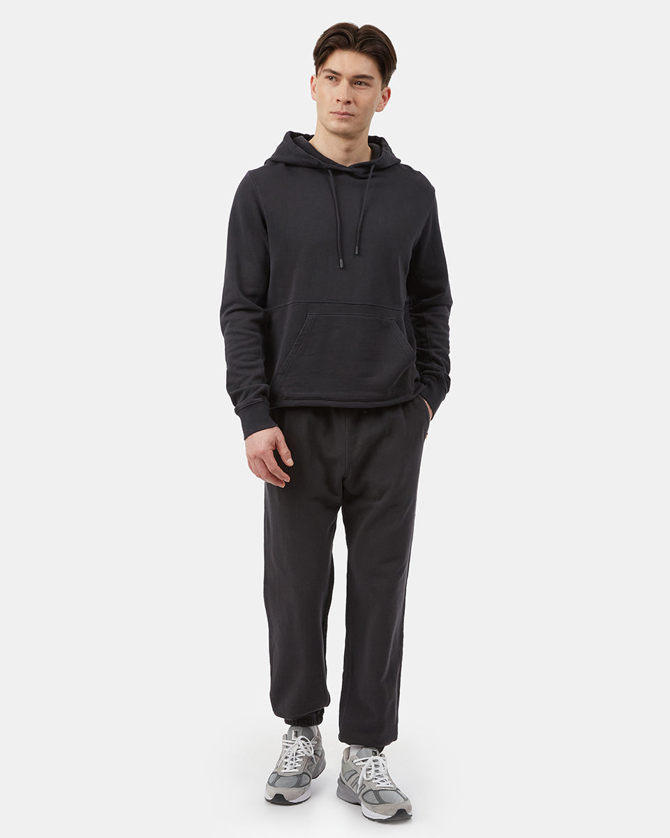 Black Men's Organic Cotton Sweatpants