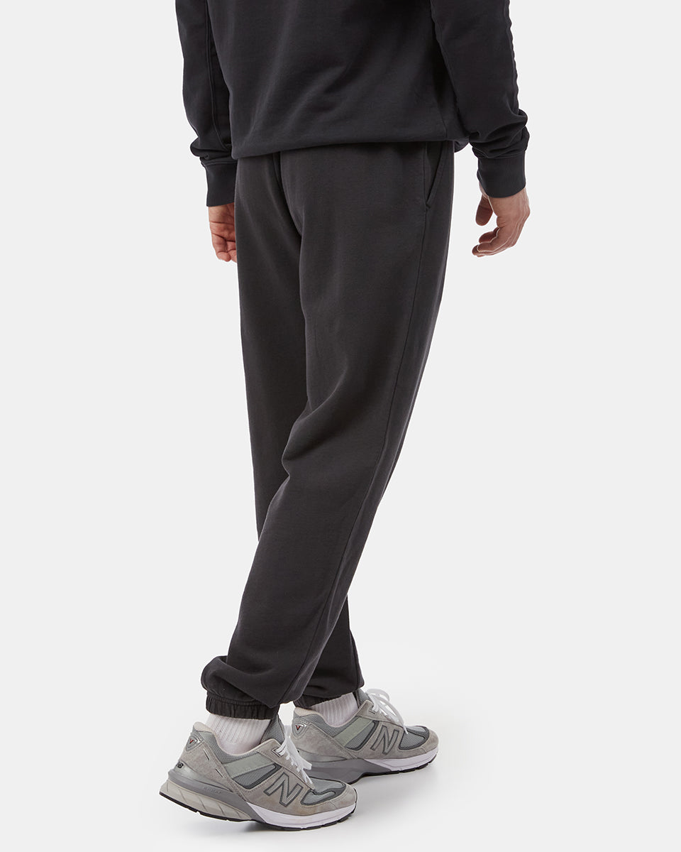 Black Men's Organic Cotton Sweatpants