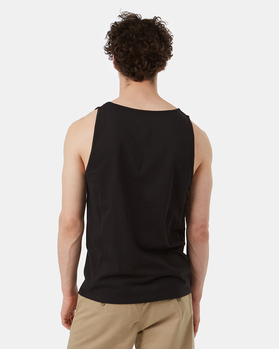 Black Men's Organic Cotton Tank Top