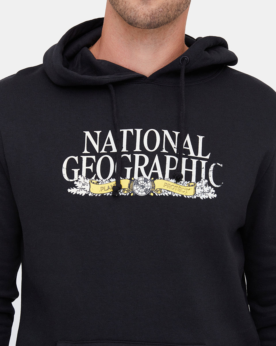 Black National Geographic Hooded Pullover