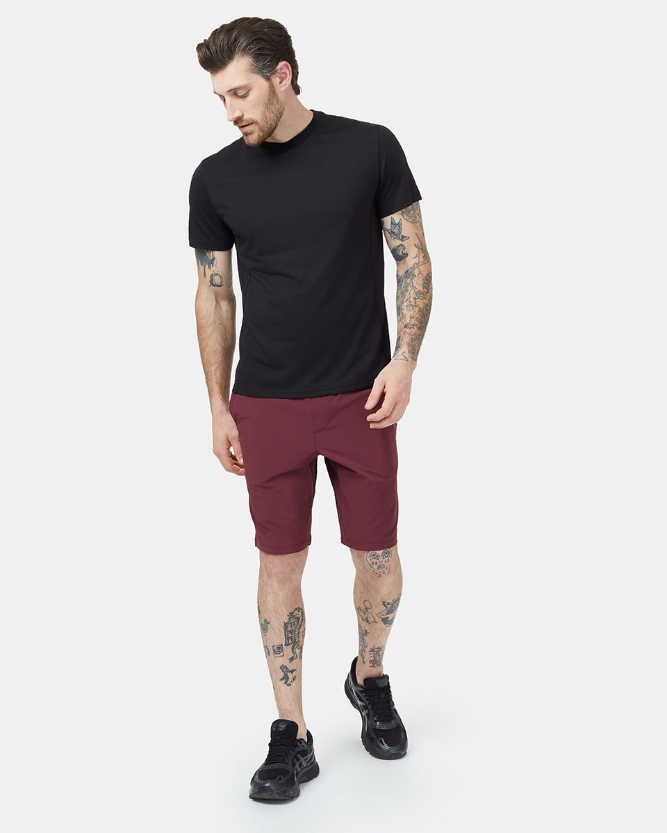 Black Sports Wear T-Shirt