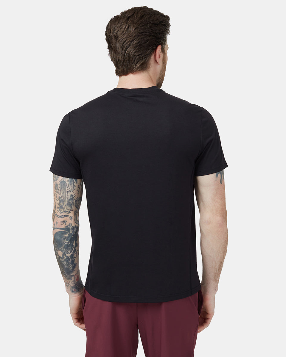 Black Sports Wear T-Shirt