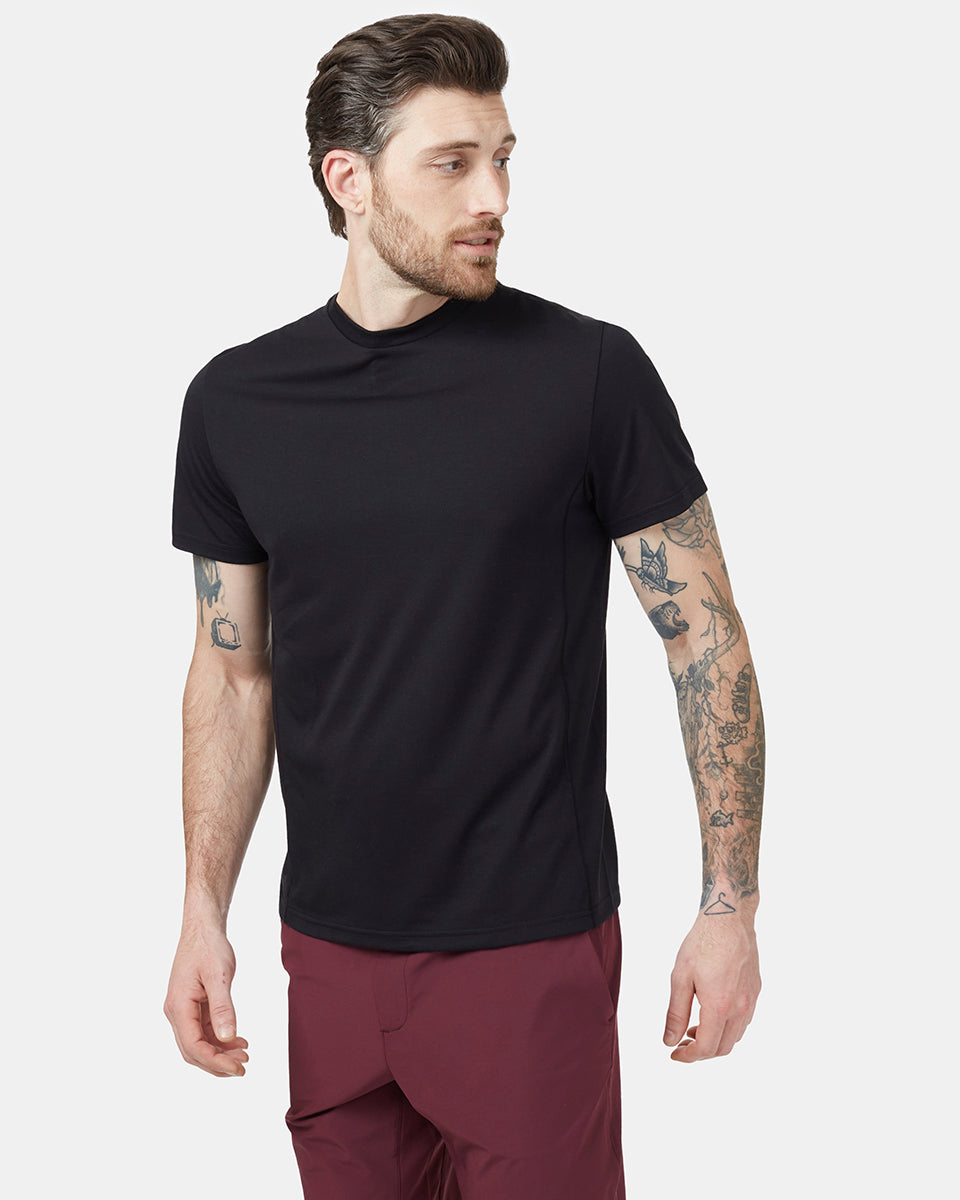 Black Sports Wear T-Shirt