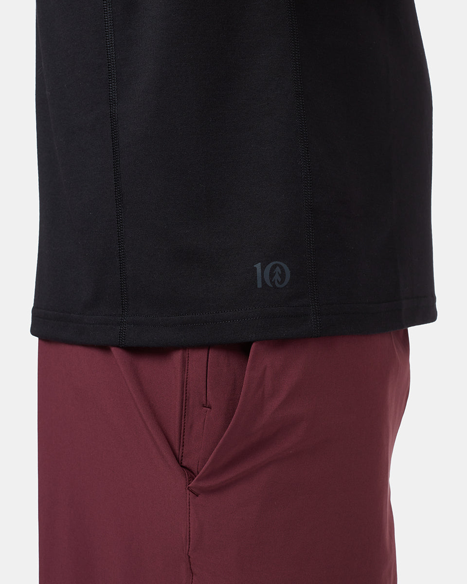 Black Sports Wear T-Shirt