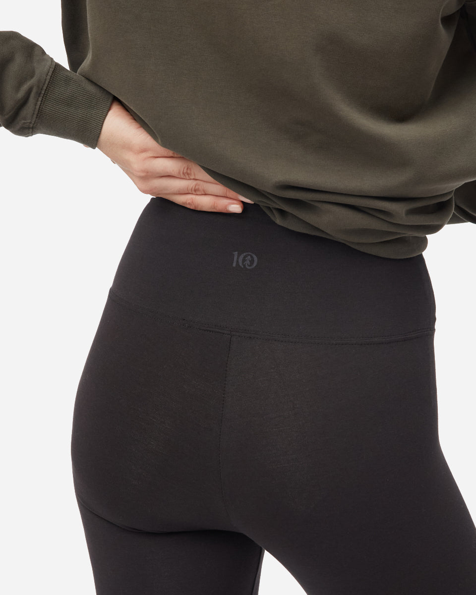 Black Women's Black High-Rise Legging 