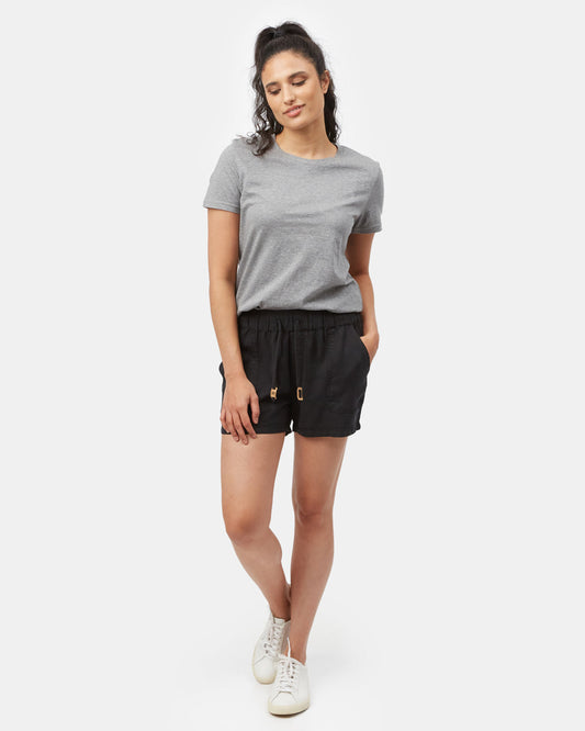 Black Women's Casual Summer Shorts
