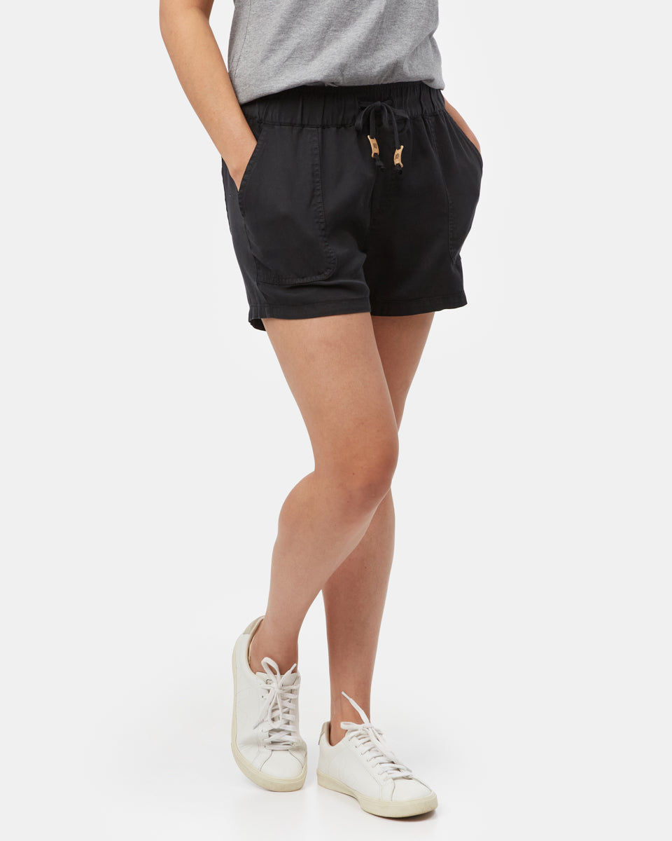Black Women's Casual Summer Shorts