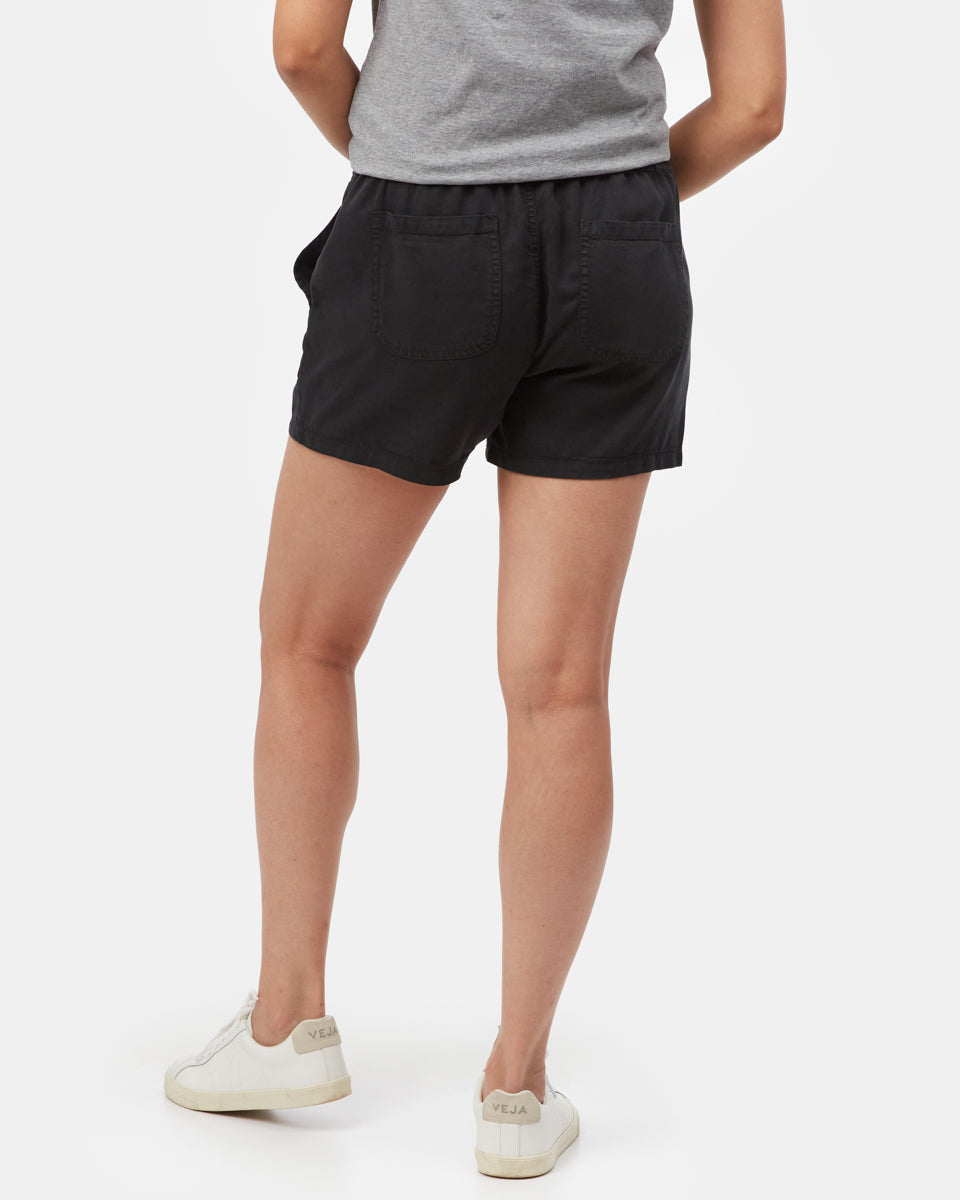 Black Women's Casual Summer Shorts