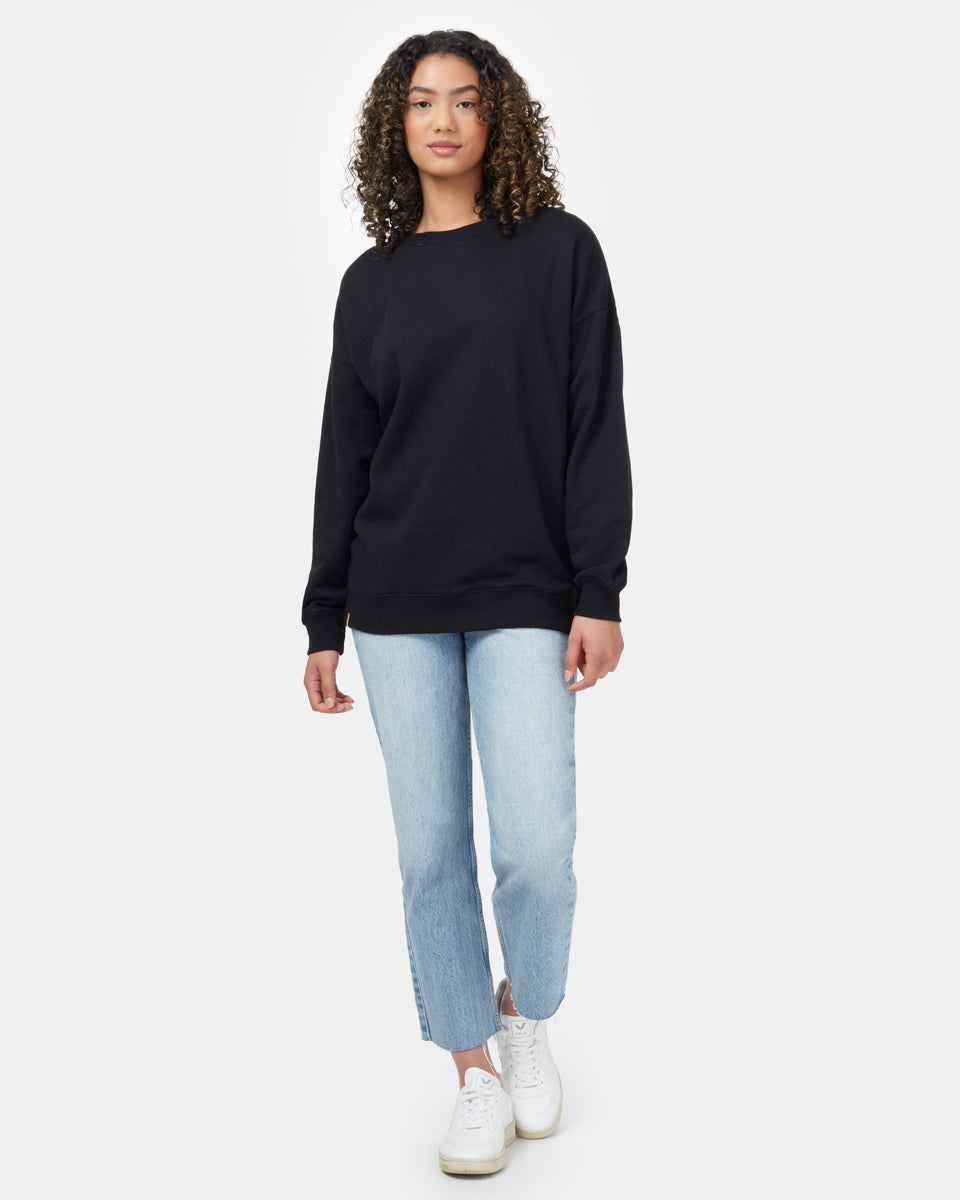 Black Women's Eco-Friendly Crew-Neck