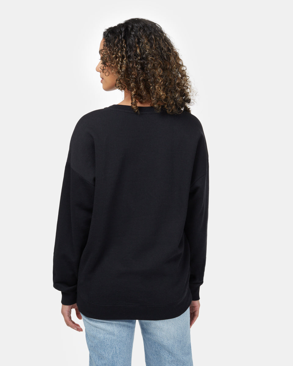 Black Women's Eco-Friendly Crew-Neck