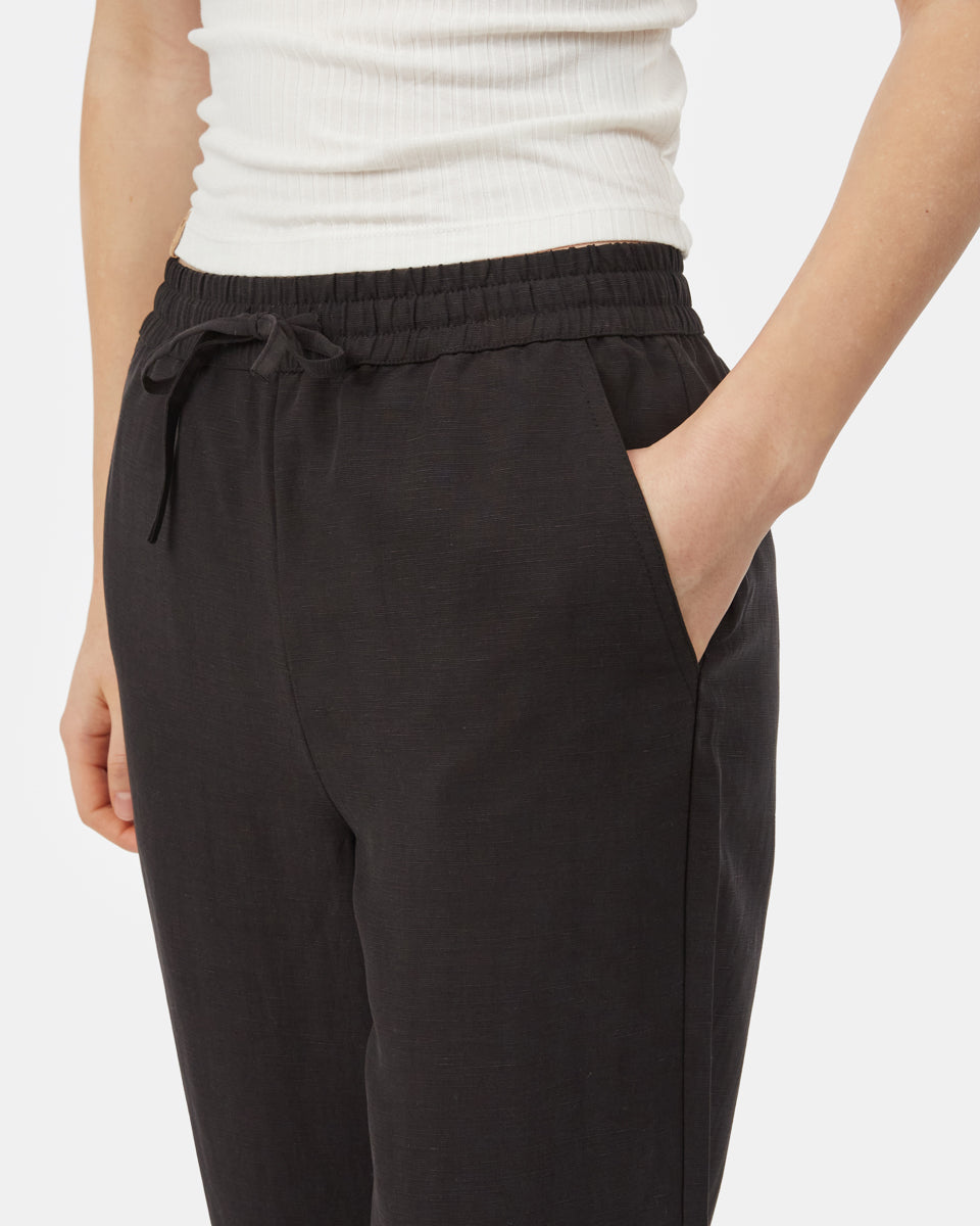 Black Women's Eco-Friendly Sweatpants