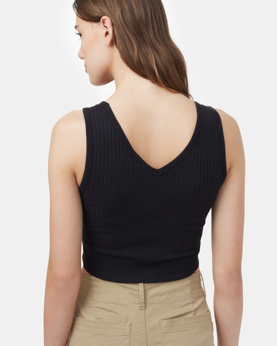 Black Women's Eco-Friendly Tank Top
