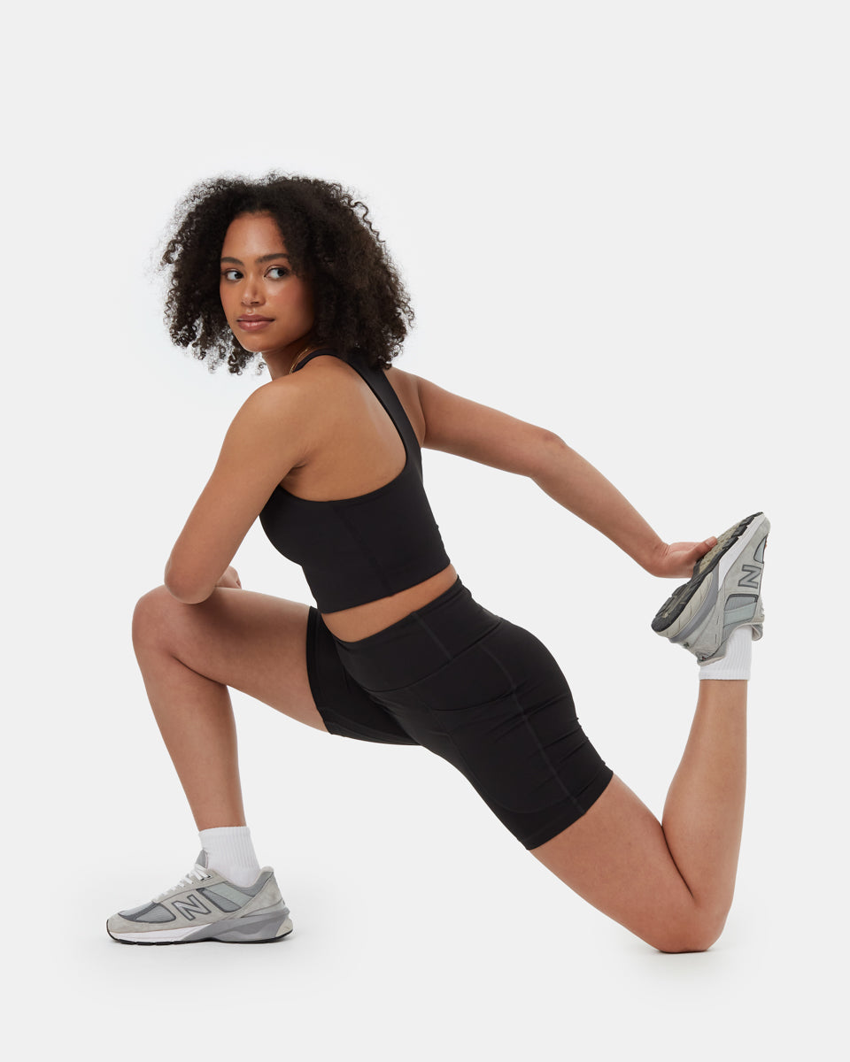 Black Women's Bike Shorts