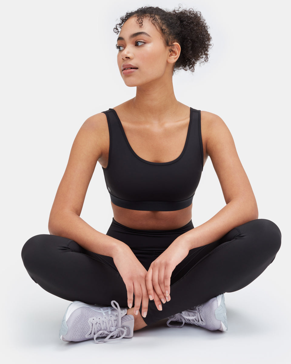 Black Women's High-Waisted Leggings