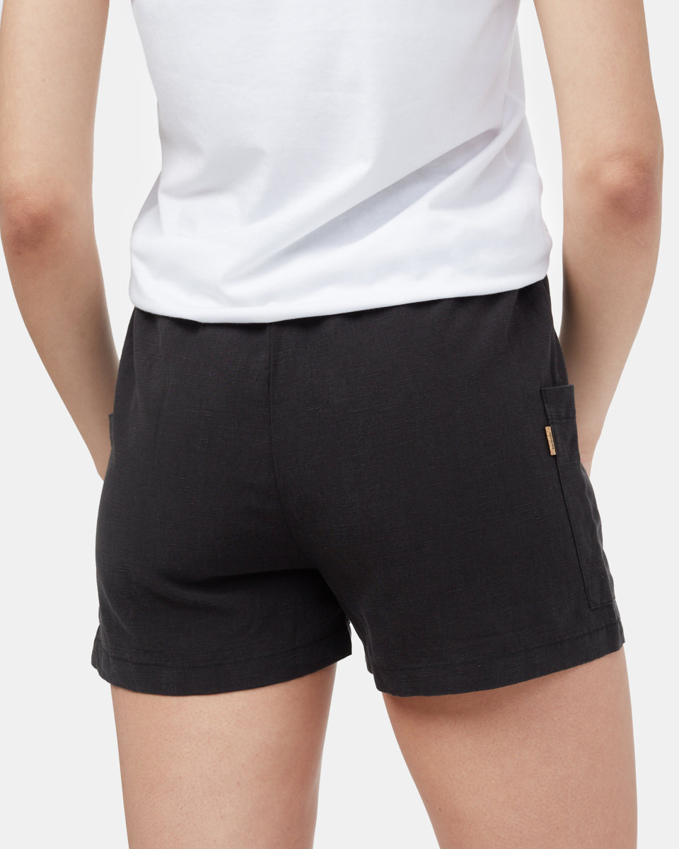 Black Women's Lightweight Summer Shorts