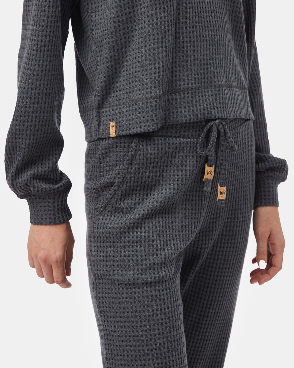 Black Women's Loose-Fit Cowl Neck Top