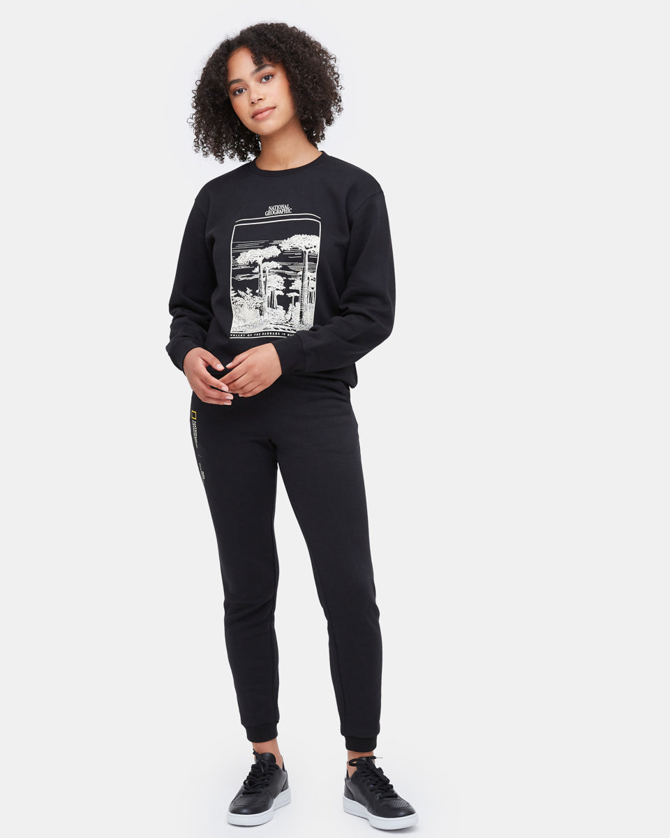 Black Women's National Geographic Sweatpants