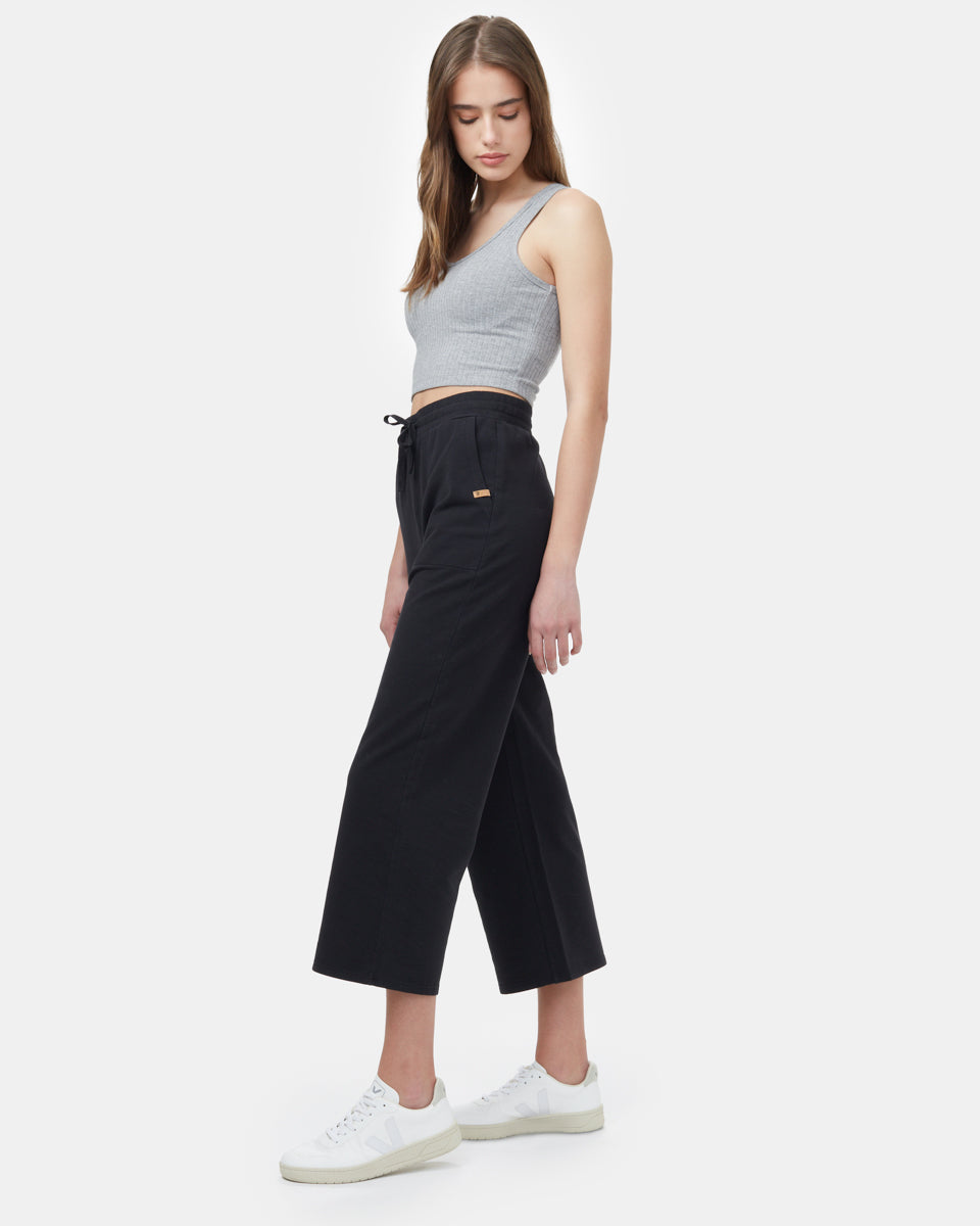 Black Women's Organic Cotton Joggers