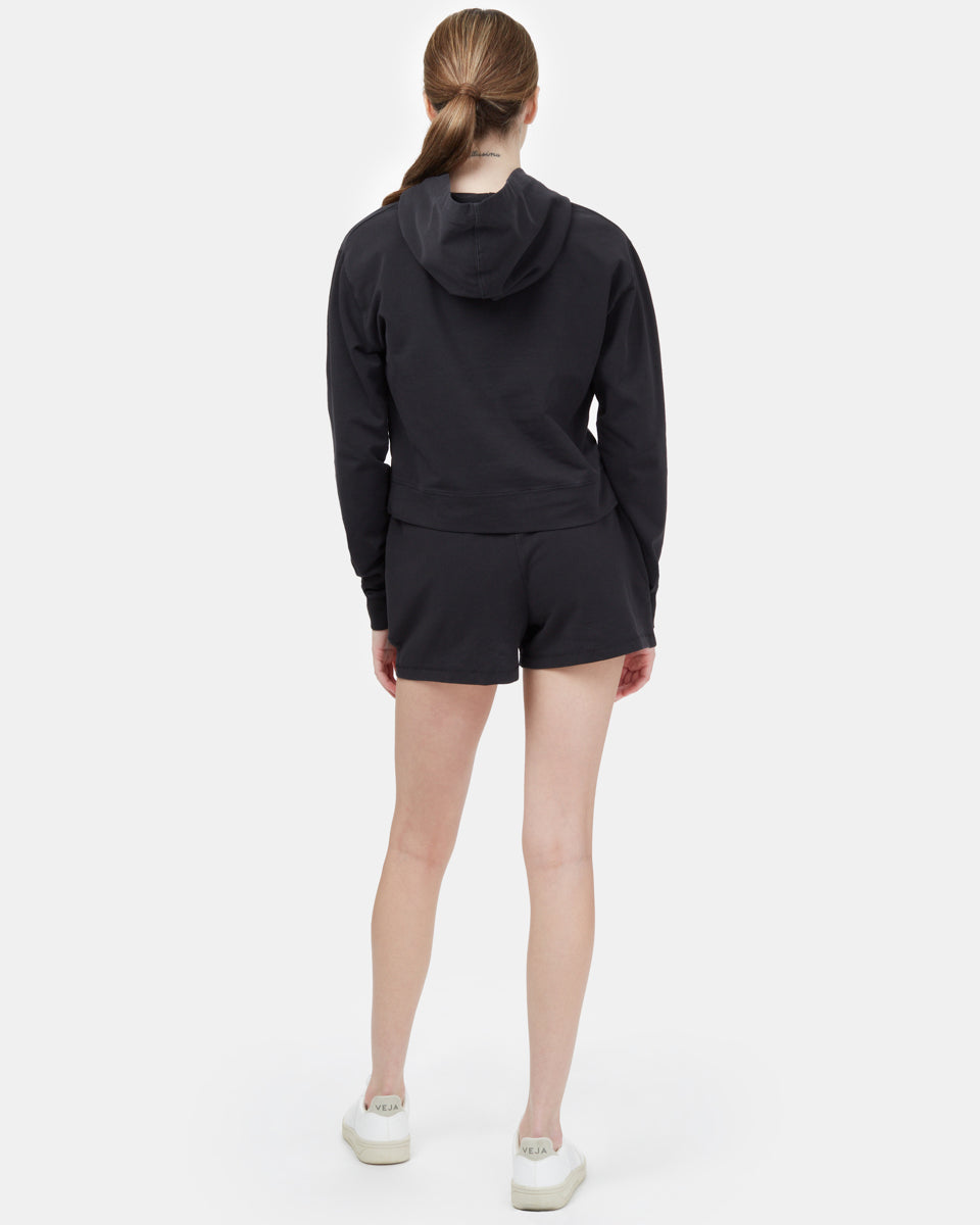 Black Women's Organic Cotton Shorts