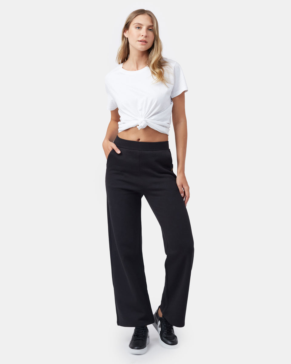 Black Women's Organic Cotton Trousers