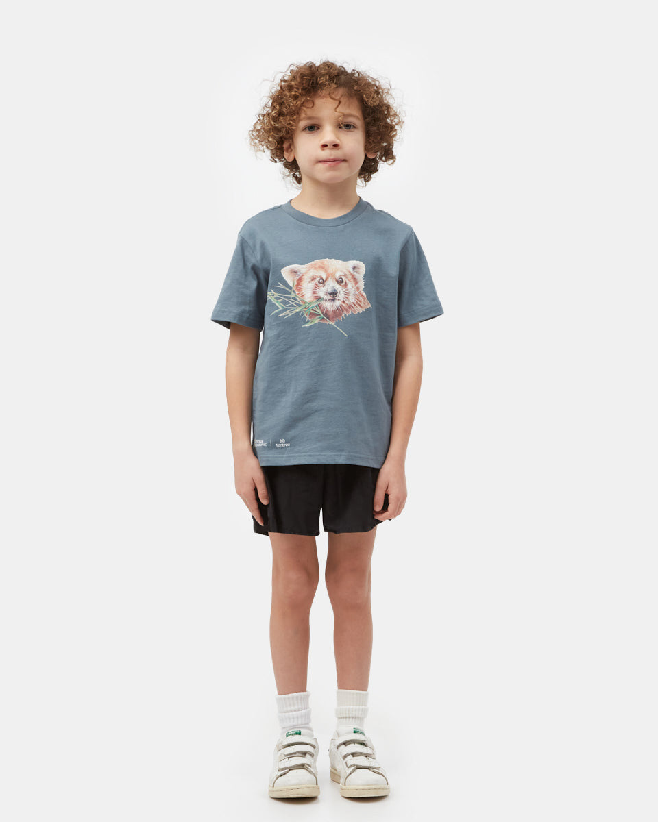 Blue Kids Organic Cotton Graphic Tee