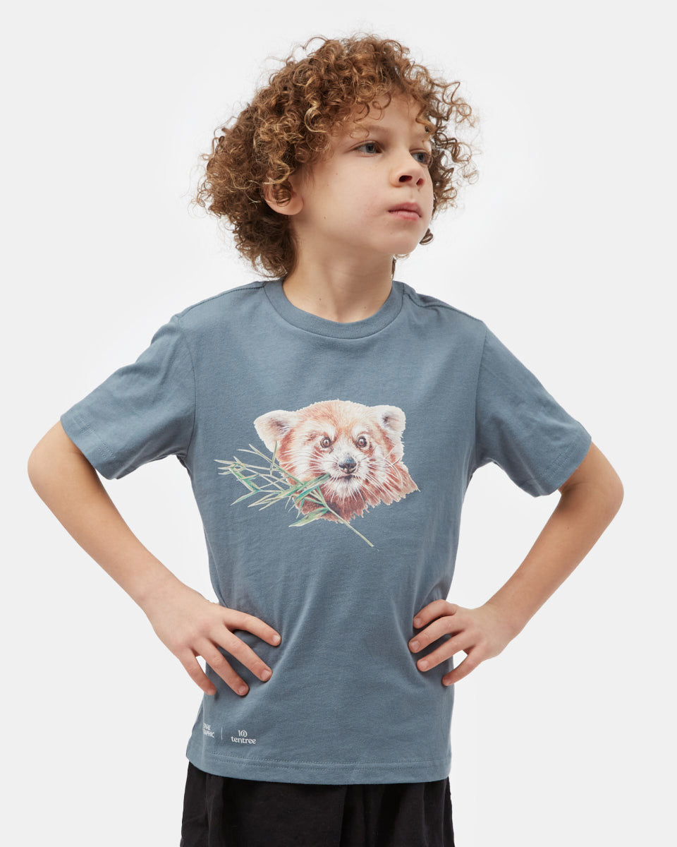 Blue Kids Organic Cotton Graphic Tee