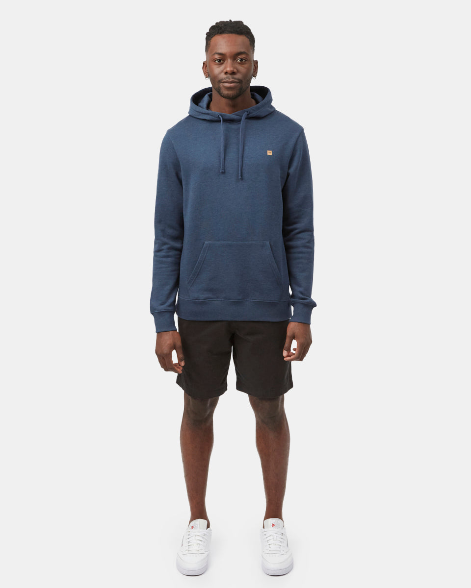 Blue  Men's Eco-Friendly Pullover Hoodie