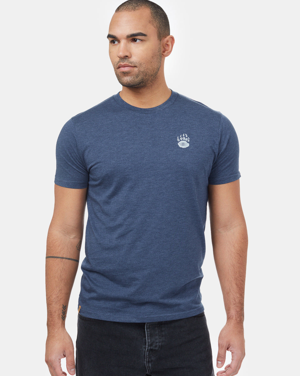 Blue Men's Graphic Tee