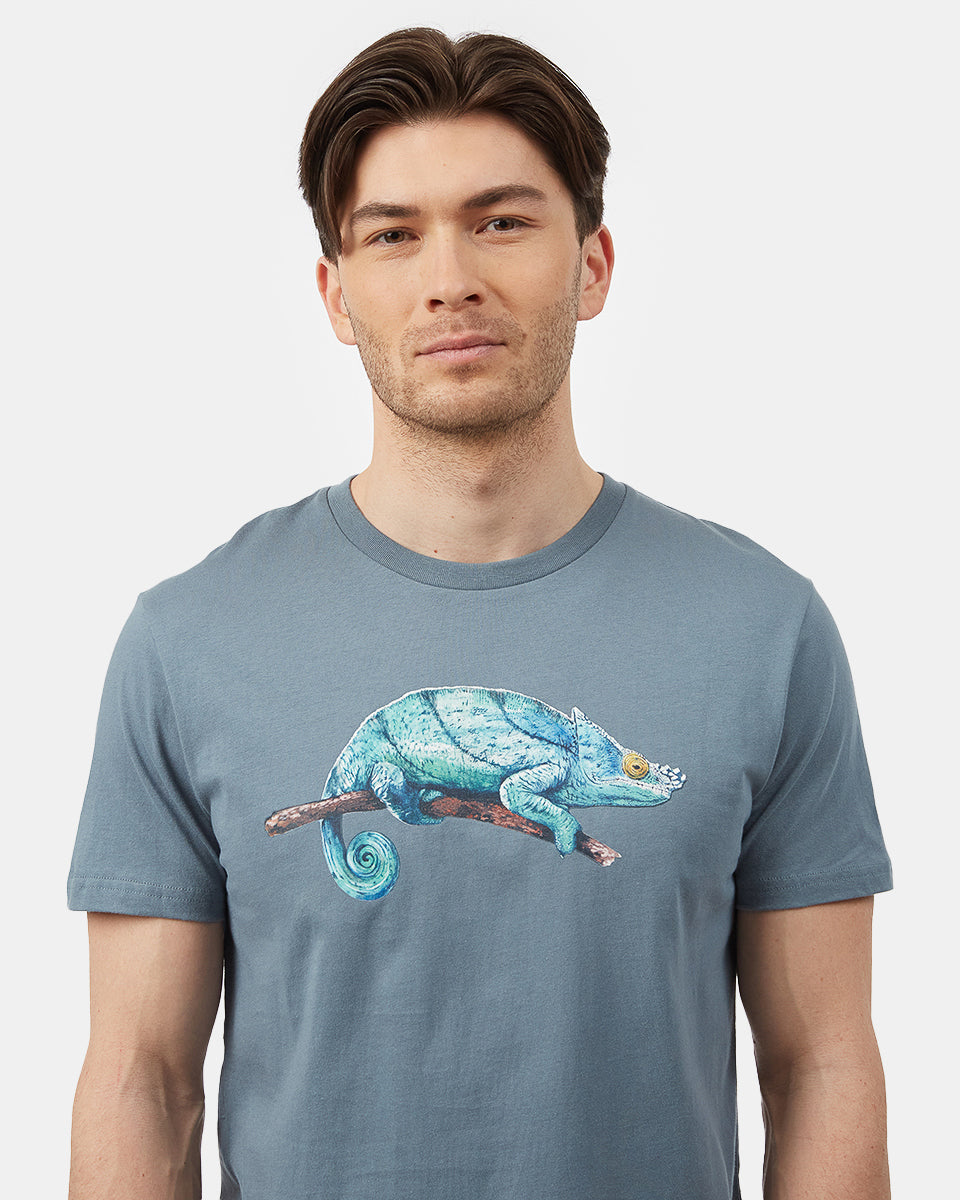 Blue Men's Graphic Tee